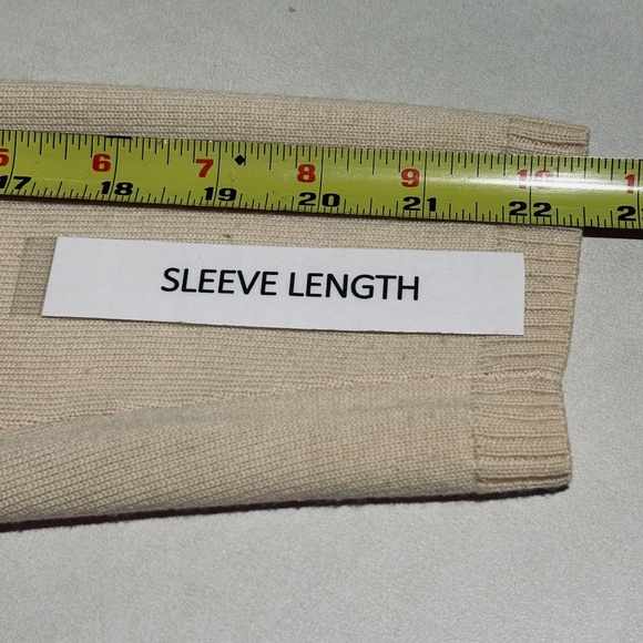 Talbots Long Sleeve Merino Wool Button Up Cardigan Sweater Sz LP Classic Preppy - Picture 6 of 8